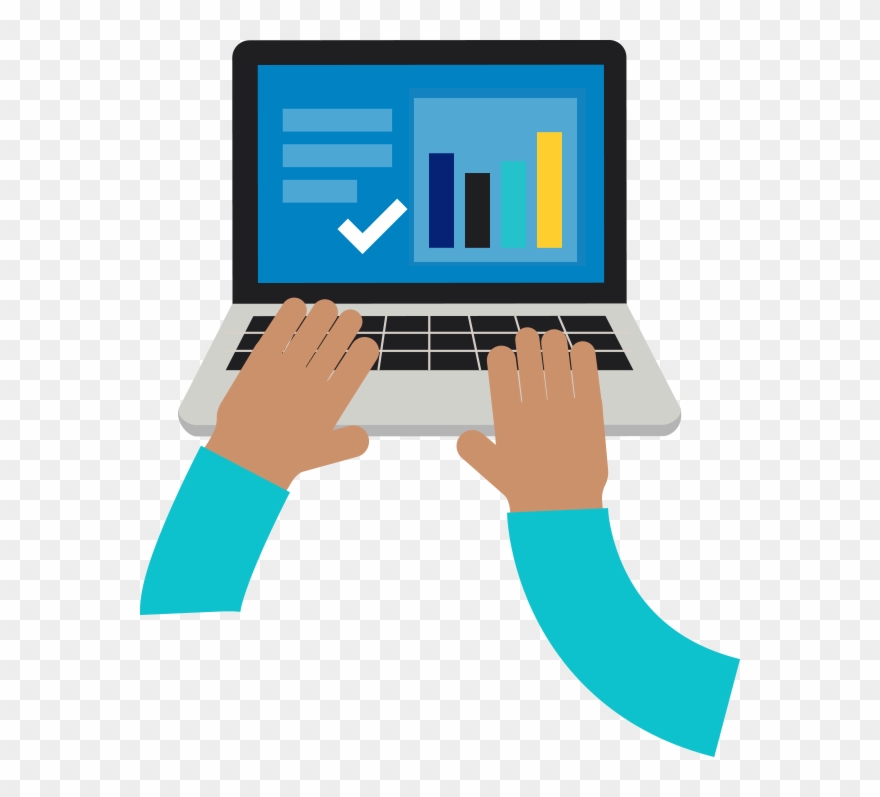 Title Background Spiral Mobile Phone Friendly Laptop - Laptop Clipart