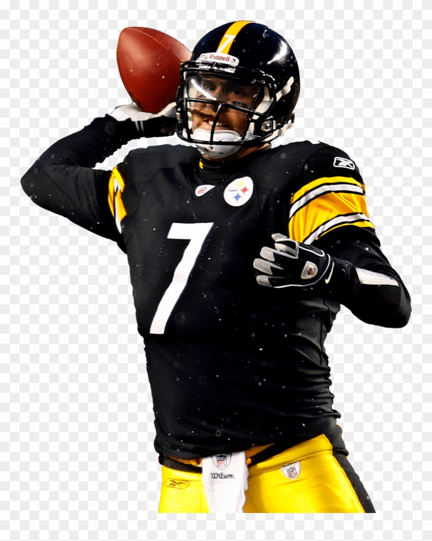 Steelers Logo Png Pittsburgh Steelers Logo Transparent - Ben Roethlisberger No Background Clipart