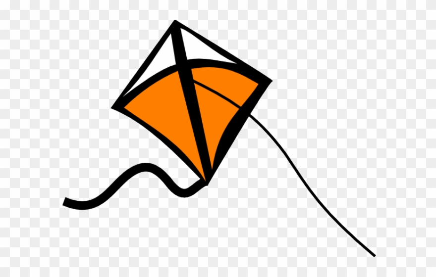 Triangle Clipart Kite - Kites Clip Art Png Transparent Png