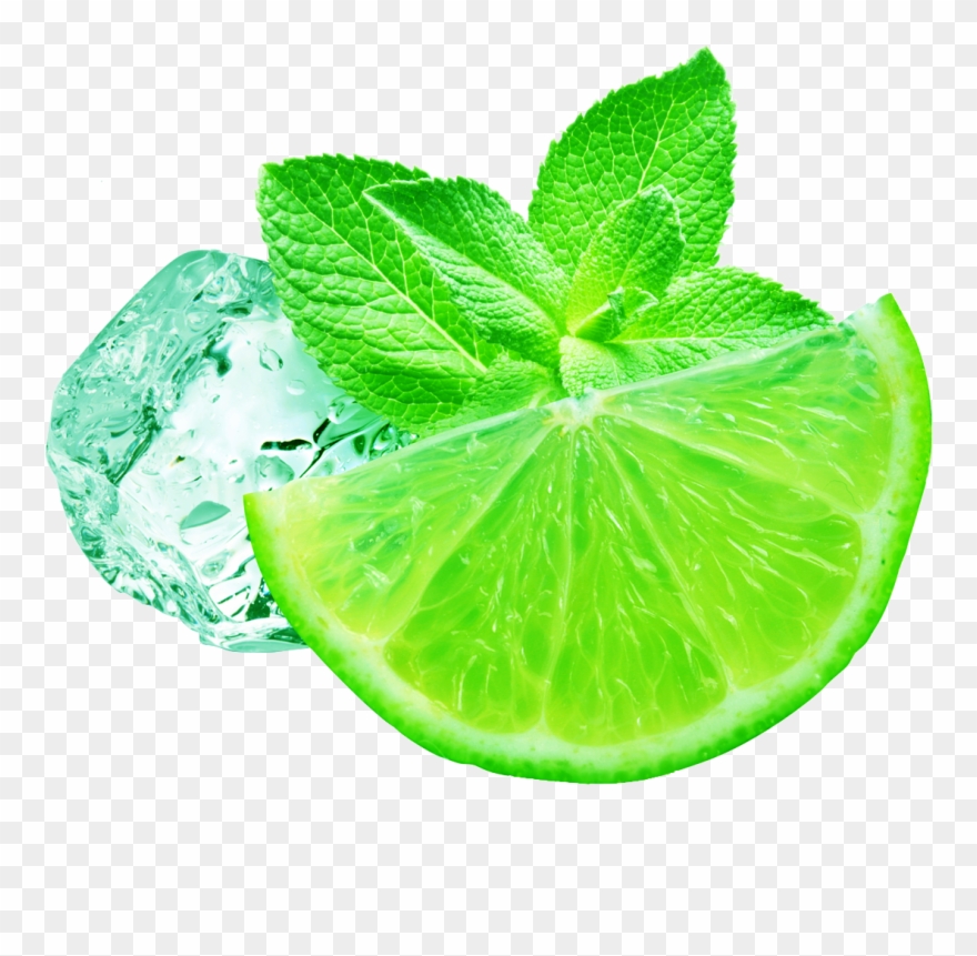 Juice Iced Peppermint Mint Transprent - Lemon Fresh Png Clipart
