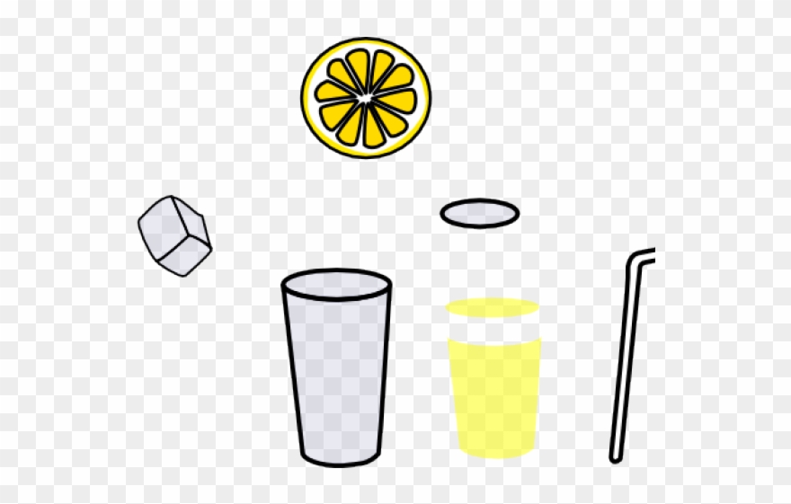 Small Clipart Lemonade - Fit Lemon Change Purse, Women's, Floral White/gold - Png Download