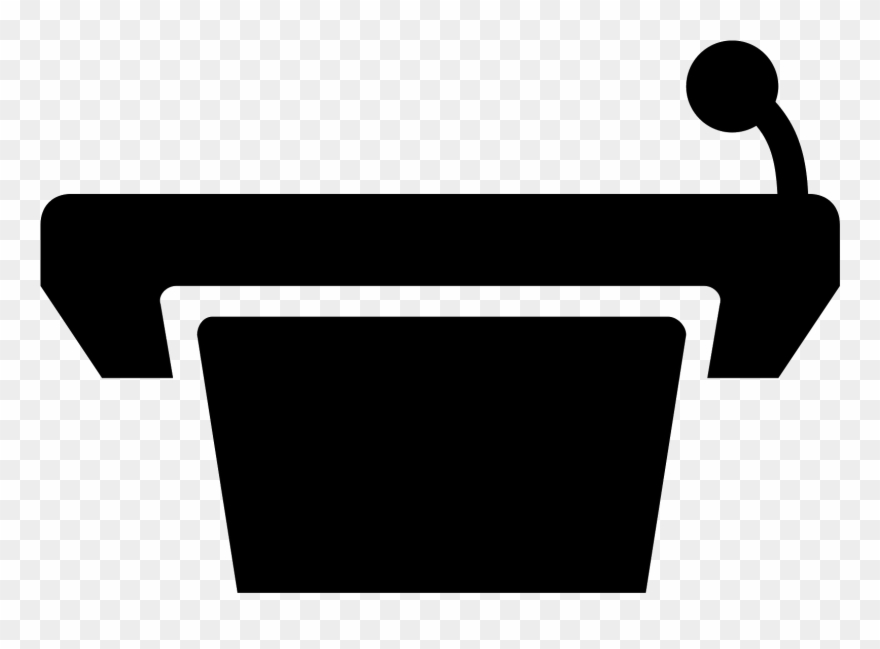 Speaker Podium Png Picture Freeuse Library - Public Speaking Icon Png Clipart