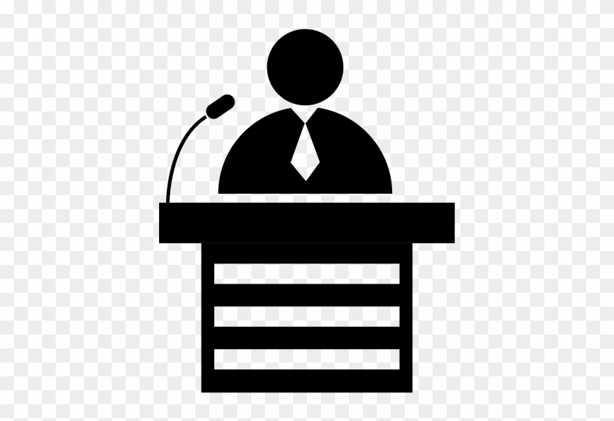 Speaker Rubber Stamp - Icon Clipart