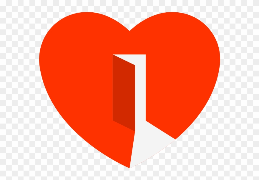 Welcome The Stranger Immigrant With Love - Heart Clipart