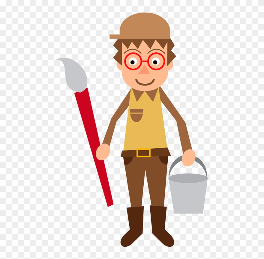 The Zookeeper Character To Show That We Are Very Reliable, - Cartoon Clipart