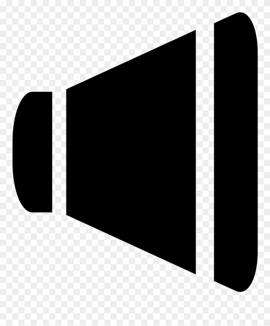 Vector Transparent Download Svg Png Icon Free Download - Speaker Silhouette Clipart