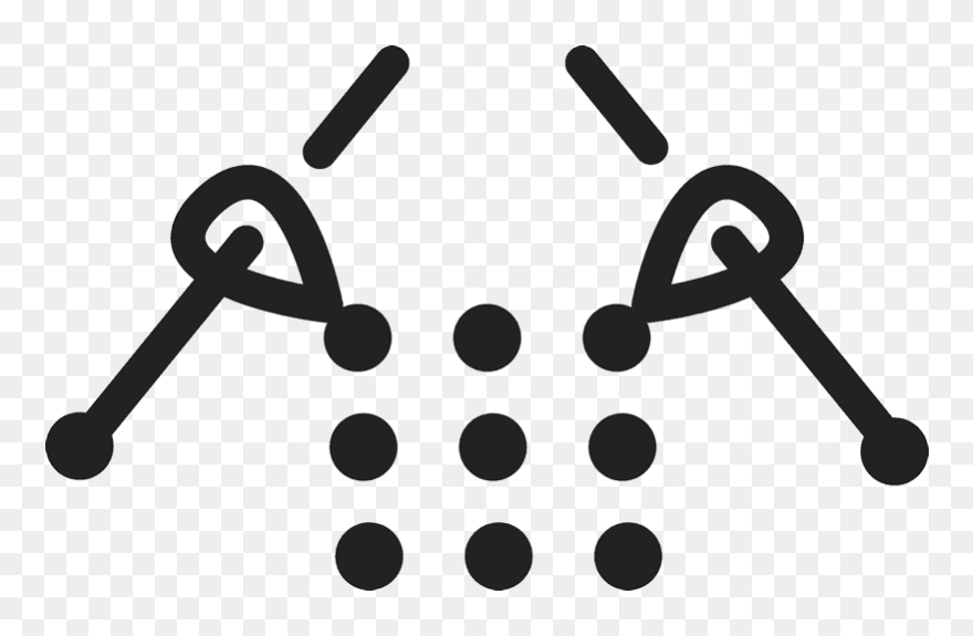 Knitting Icon Rubber Stamp - Supravit Tablets In Pakistan Clipart