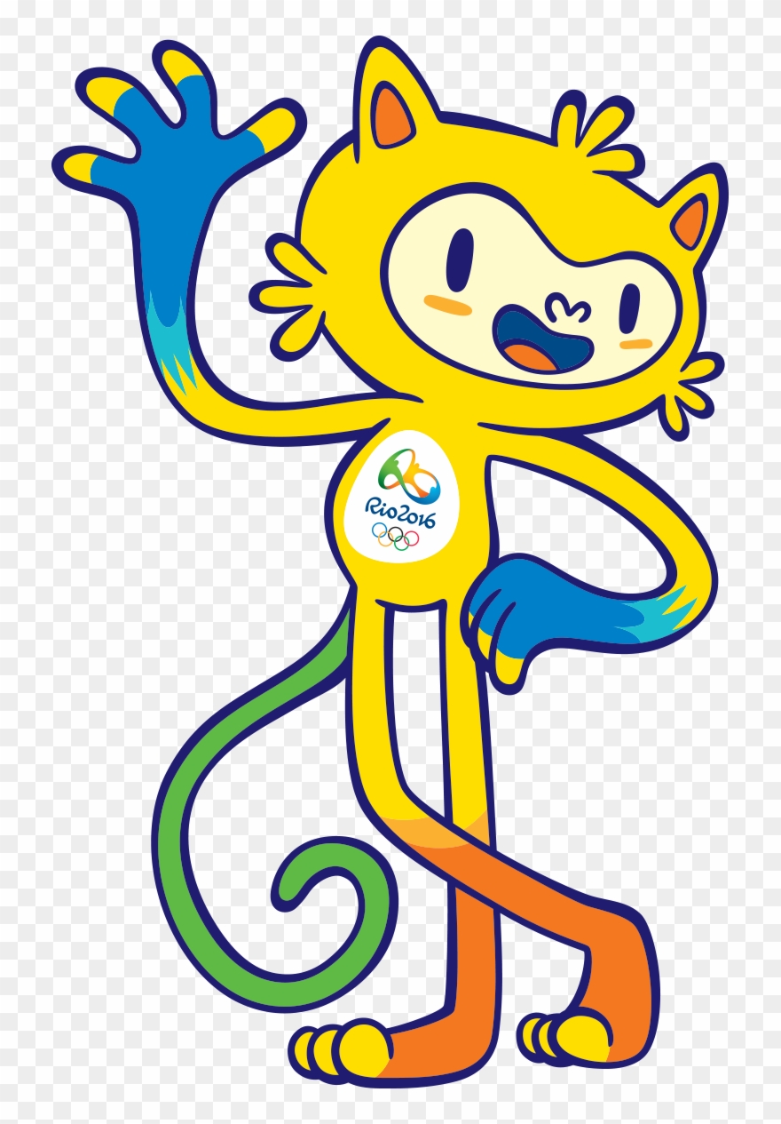 Medals Clipart Rio Olympics - Olympic Mascot With Theme - Png Download