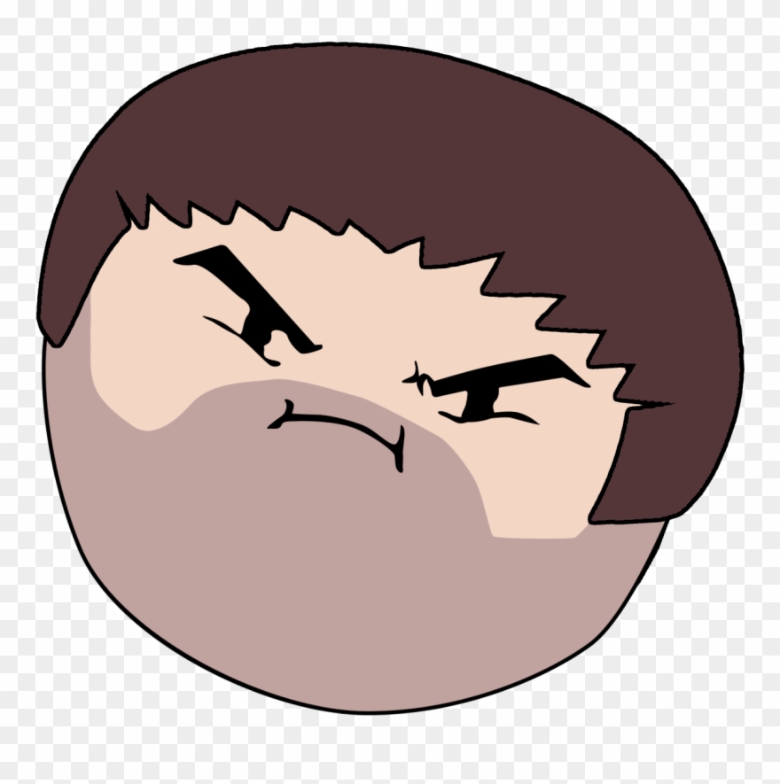 New Barry Head With Old Barry Hair - Barry Game Grumps Head Clipart