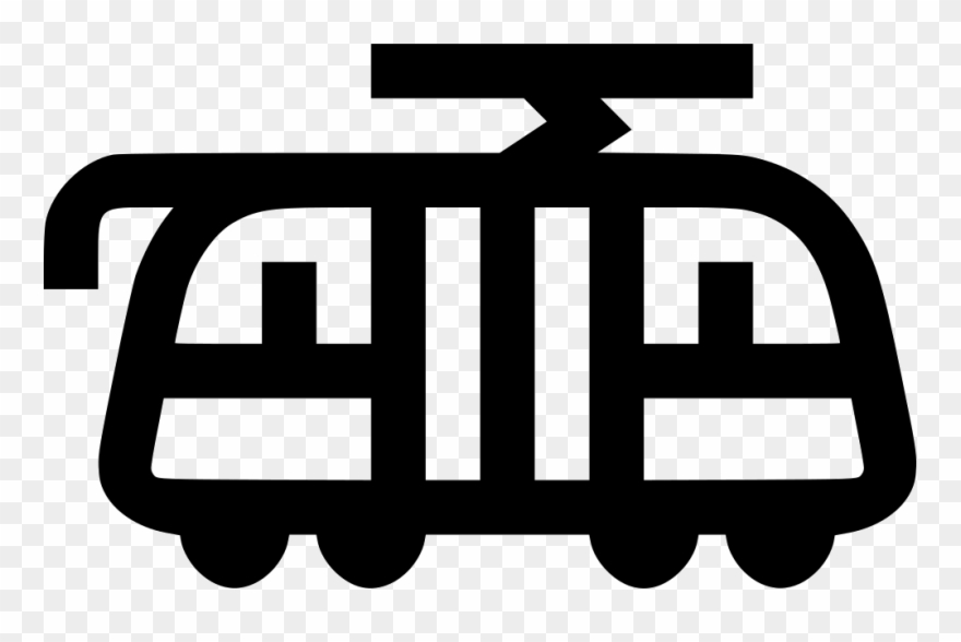 Tram Streetcar Ation Svg - Trolley Clipart