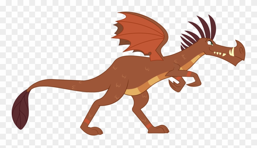 Bluetech, Background Dragon, Barry, Dragon, Evil Grin, - Mlp Barry The Dragon Clipart