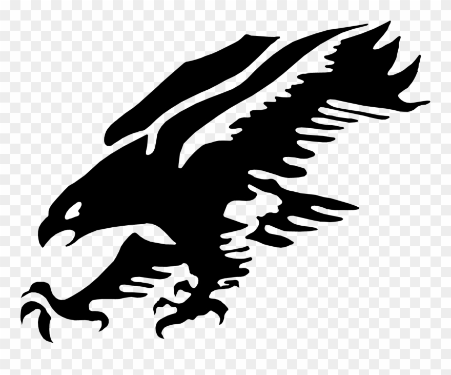Screeching Falcon - Austintown Fitch Falcons Logo Clipart