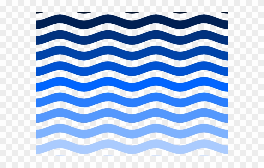 Lines Clipart Water - Water - Png Download