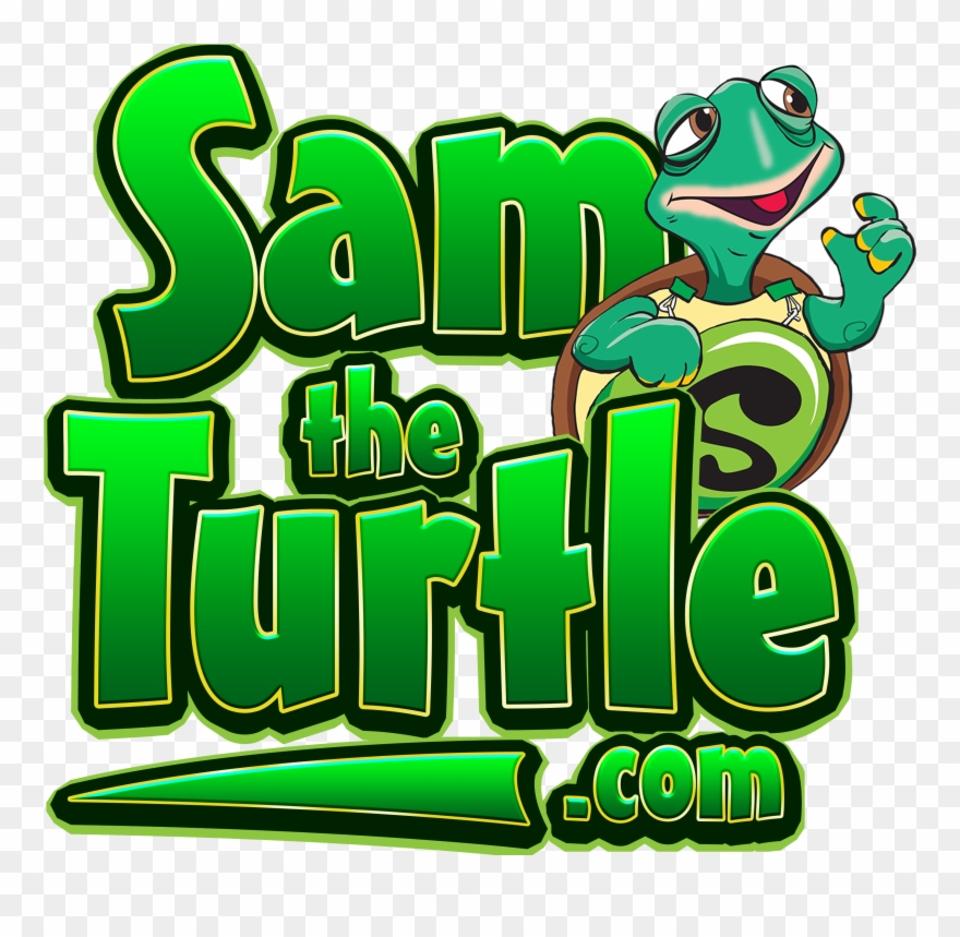 Sam The Turtle - Graphic Design Clipart