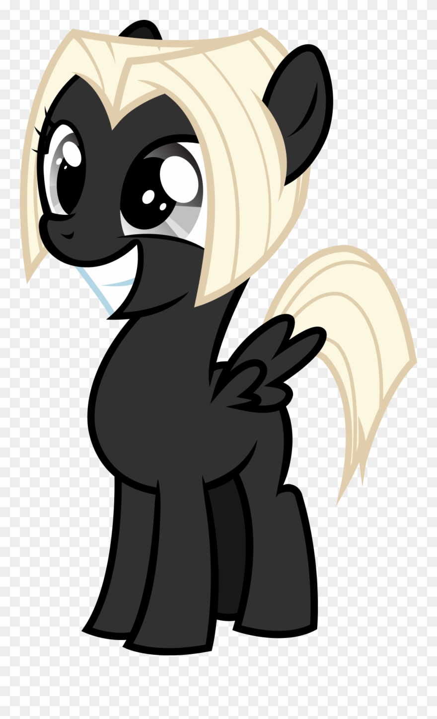 Outlawedtofu, Blank Flank, Fallout Equestria, Fallout - Cartoon Clipart