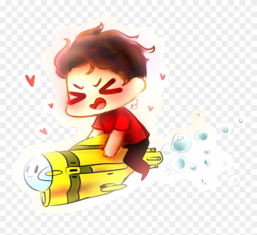 Mark And Big Box Barry Doodle - Drawing Clipart