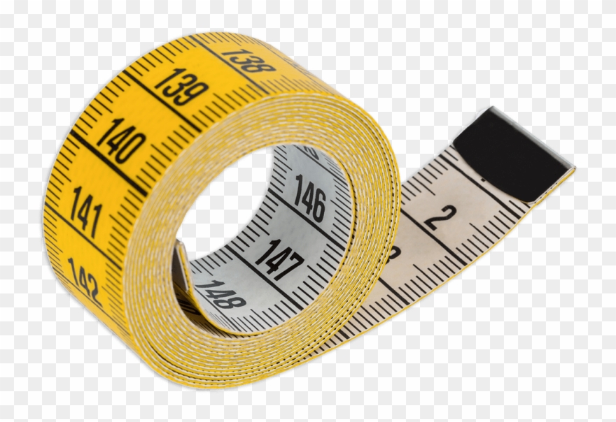 Clipart Ruler Measuring Tape - Tape Measure - Png Download
