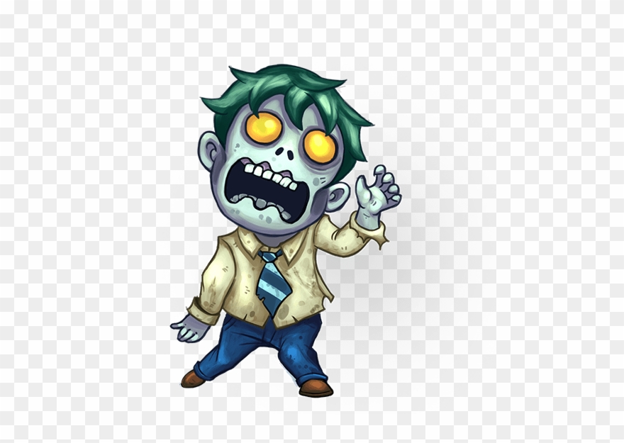 Zombie Outfit - Cartoon Clipart