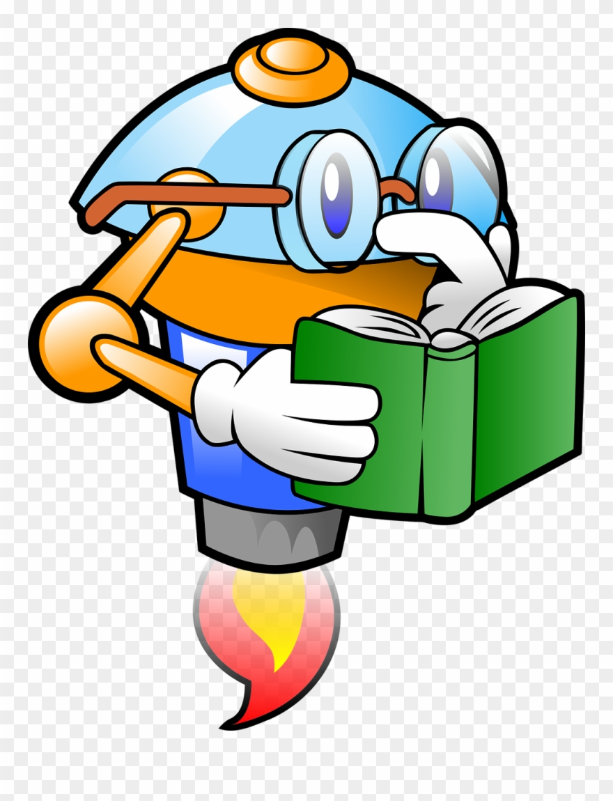 Review Policy - Robot With Glasses Cartoon Clipart