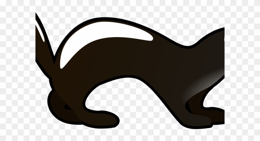 Skunk Clipart Polecat - Png Download