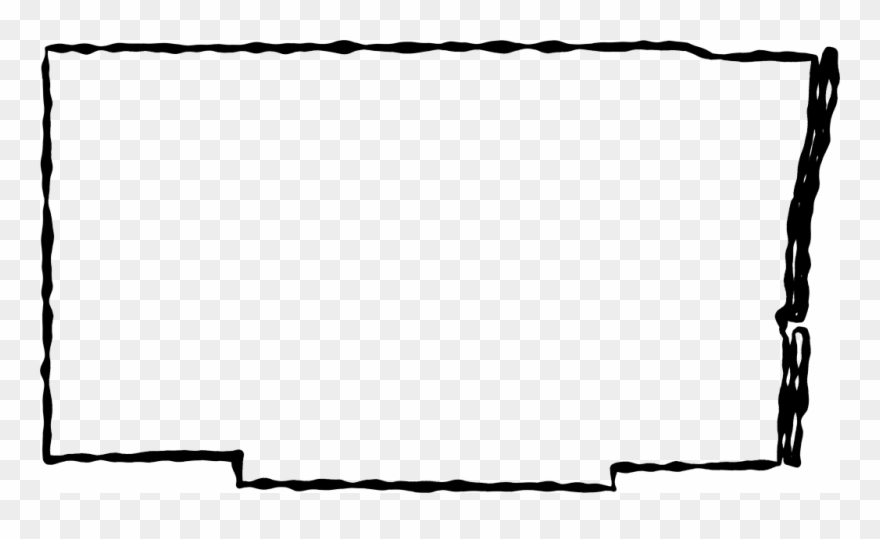 A Map Of Broward With A Black Squiggle Outline - All Broward Frame & Alignment Clipart