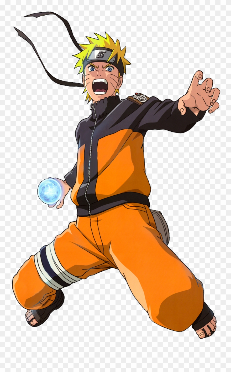 Naruto Clipart Naruto Shippuden - Naruto Rasengan Pose - Png Download