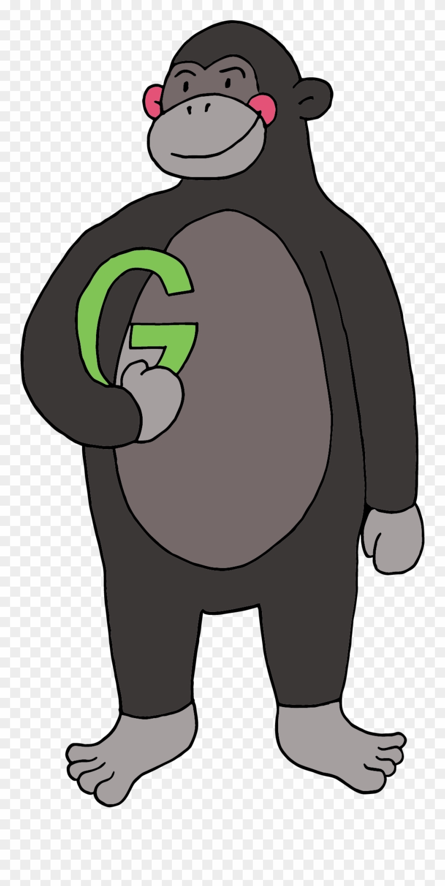 Gorilla G Clipart