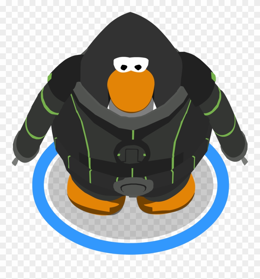 Hazard Suit Ig - Club Penguin Vuvuzela Clipart