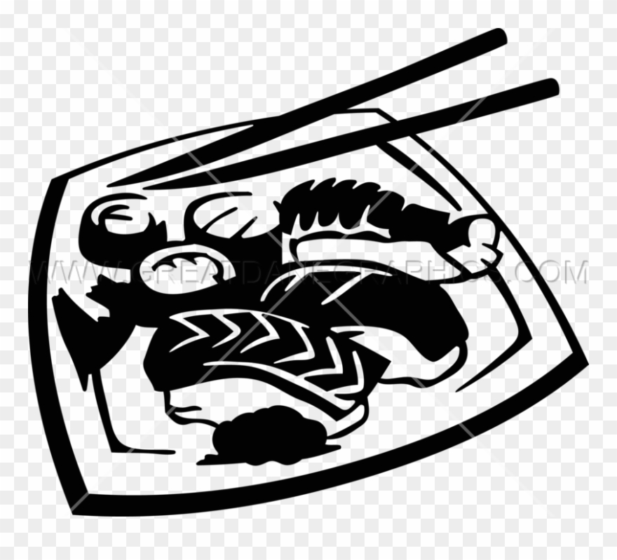 Sushi Plate Clipart