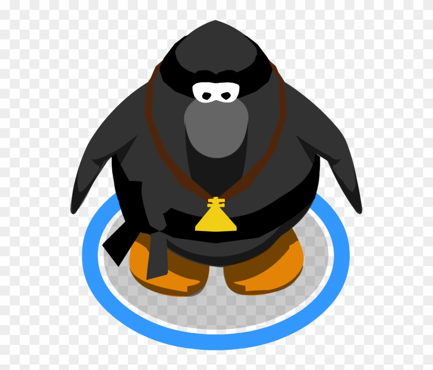 Ninjawithamuletingame - Club Penguin Accordion Clipart