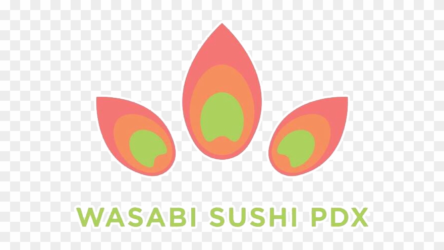Wasabi Sushi - Wasabi Sushi Pdx Logo Clipart