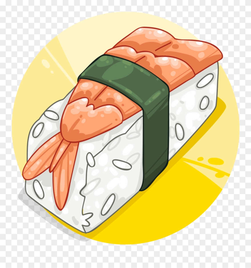 Ebi Nigiri Clipart