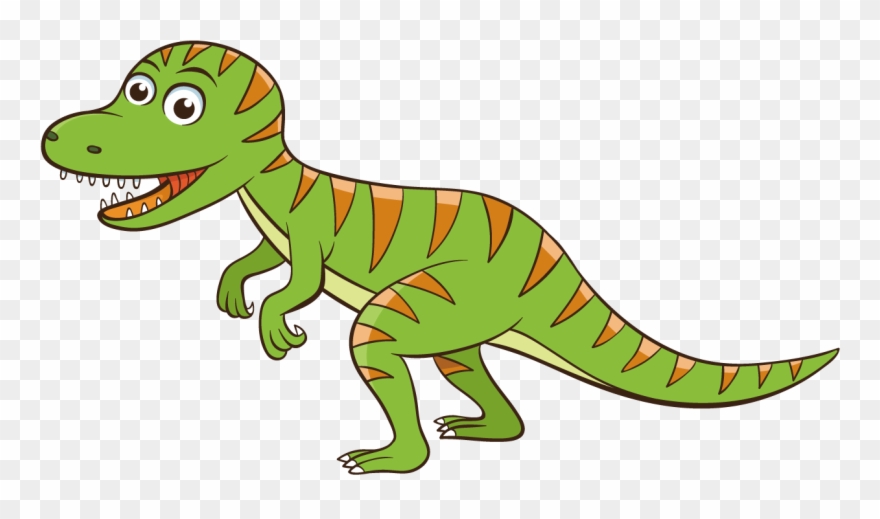 Tyrannosaurus Cartoon Dinosaur Cute - Imagenes De Dinosaurios Animados Png Clipart