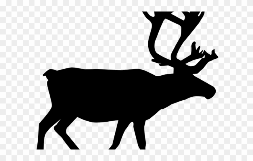 White Clipart Reindeer - Company Logo With A Reindeer - Png Download