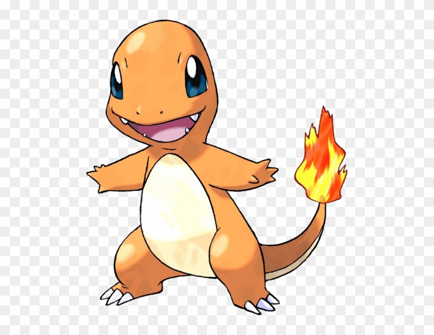 Charmander Is A Fucking Baby T Rex - Pokemon Charmander Clipart