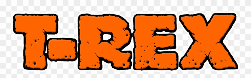 Orange Clipart T Rex - T Rex Tape Logo - Png Download