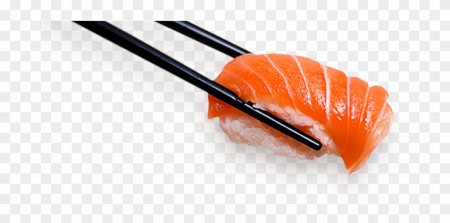 Clip Free Clipart Sushi - Salmon Chopsticks Png Transparent Png