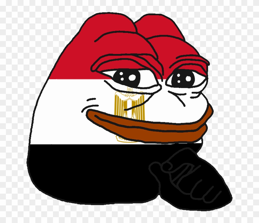 Egyptian Pepe - Pepe Emoji Clipart