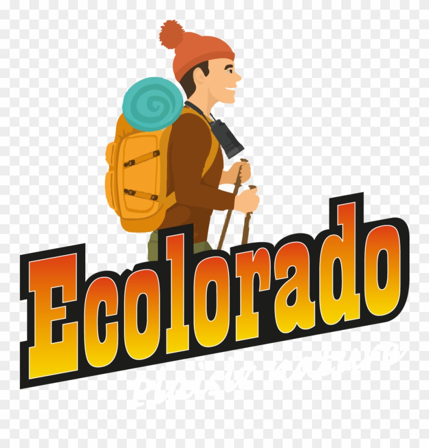 Special Trapper Snowshoe Hiking - Cartoon Clipart