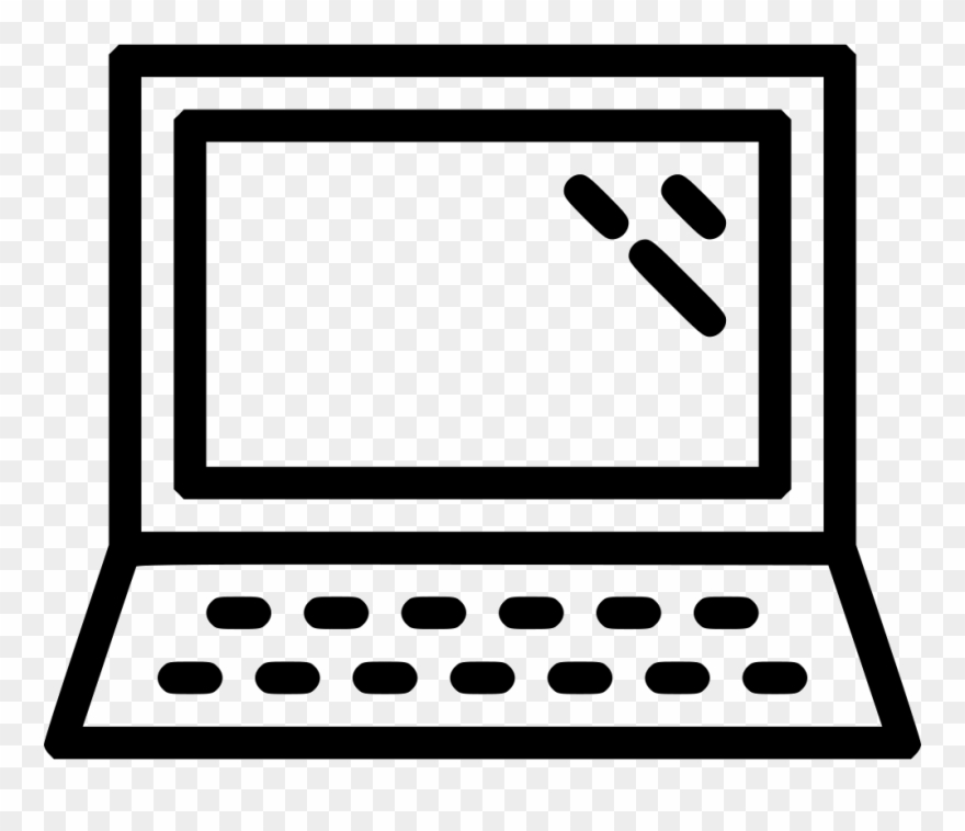 Notebook Comments - Laptop Symbol Clipart