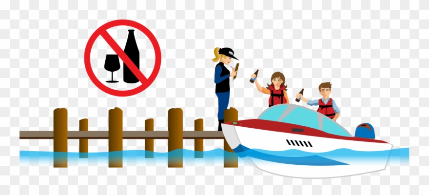 Clipart Boat Waterways - Clip Art - Png Download