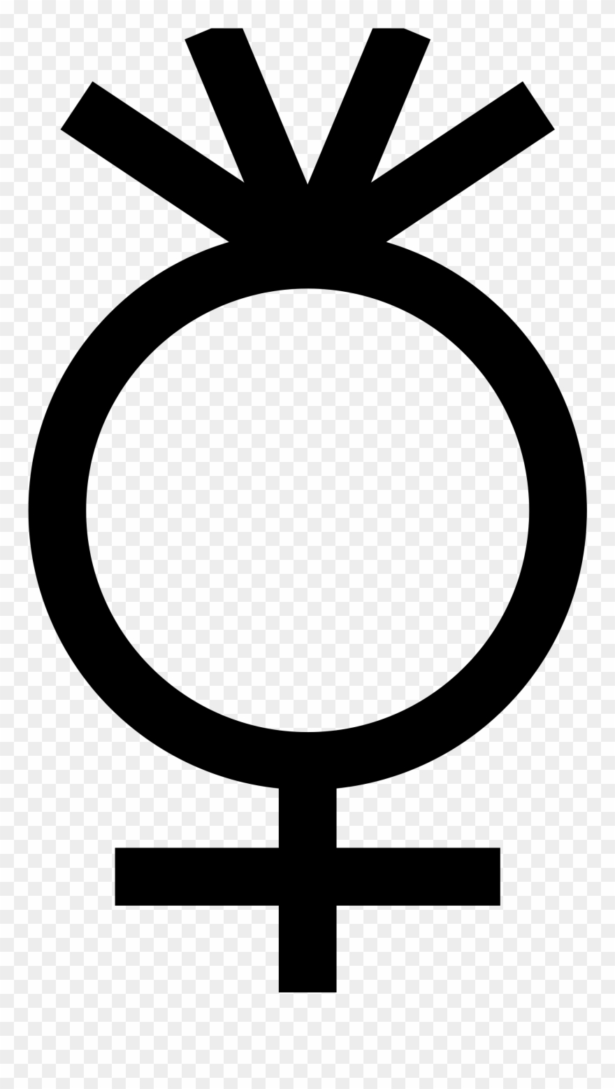 Open - Asteroid Symbol Clipart