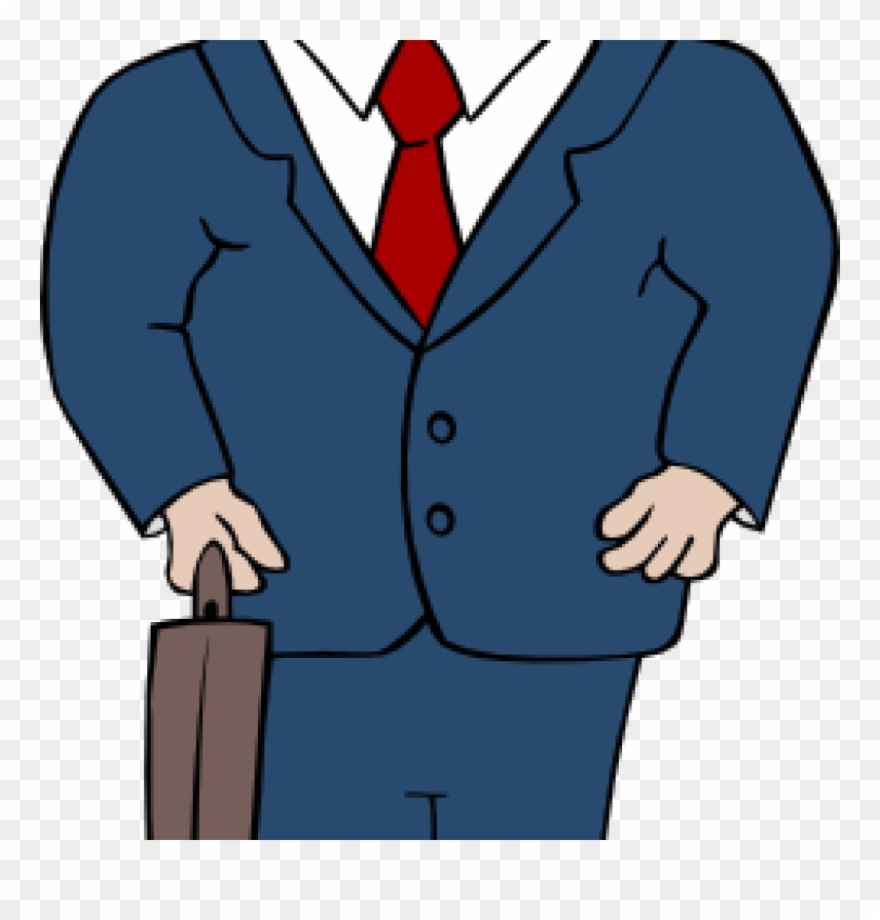 Adult Clipart Adult Clipart 4 Clipart Station School - Cartoon Man In Suit - Png Download
