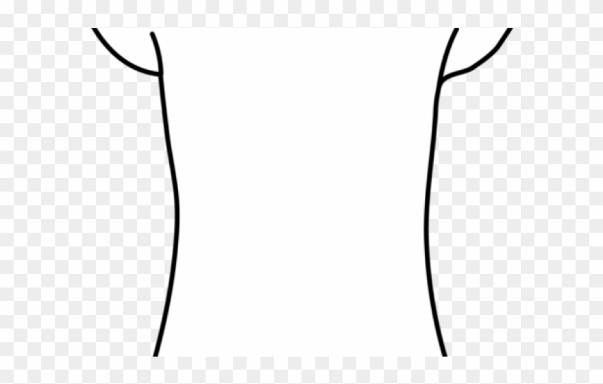Drawn Shirt Pocket Clipart - Undershirt - Png Download