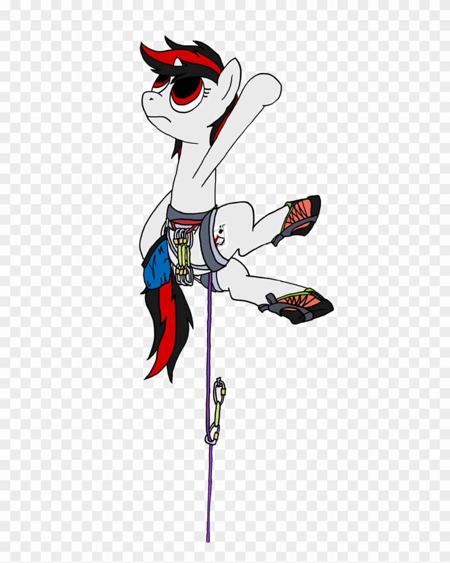 1438, Climbing, Climbing Harness, Fallout Equestria, - Cartoon Clipart