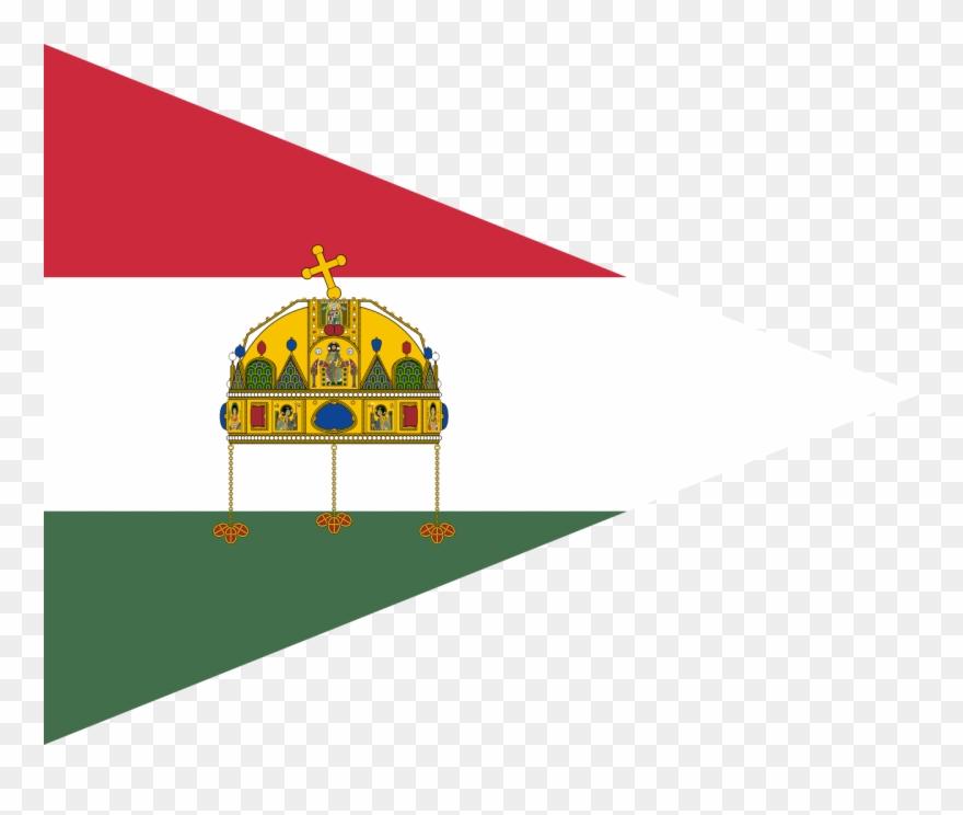 Senior Commander's Pennant Of Hungary - Ministry Of Interior Clipart