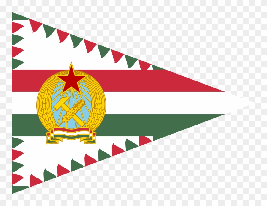 Senior Commander's Pennant Of Hungary - Graphic Design Clipart