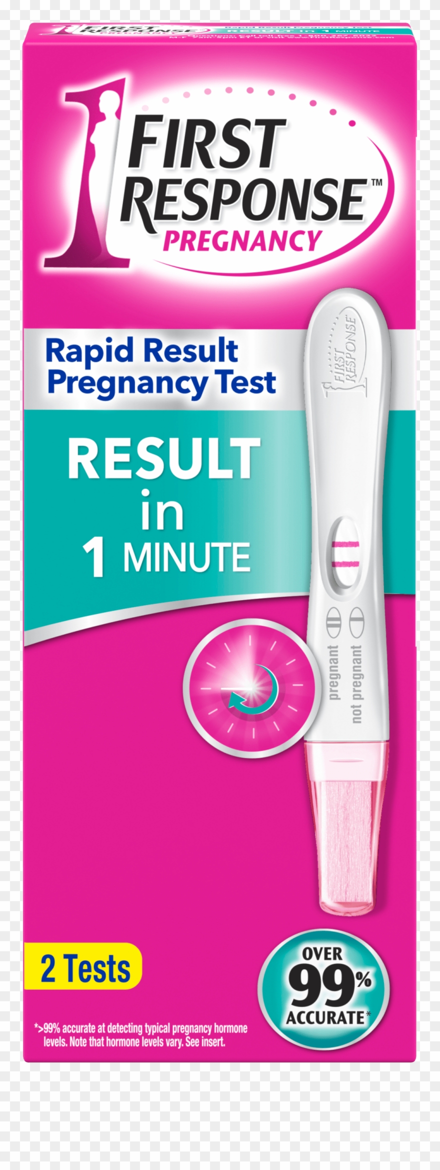 First Response Rapid Result Pregnancy Test Results - Fast Response Pregnancy Test Clipart