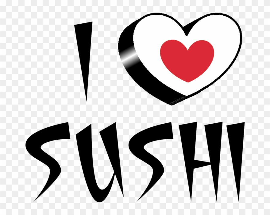 Sushi Wednesday 7 - Sushi In Japanese Font Clipart