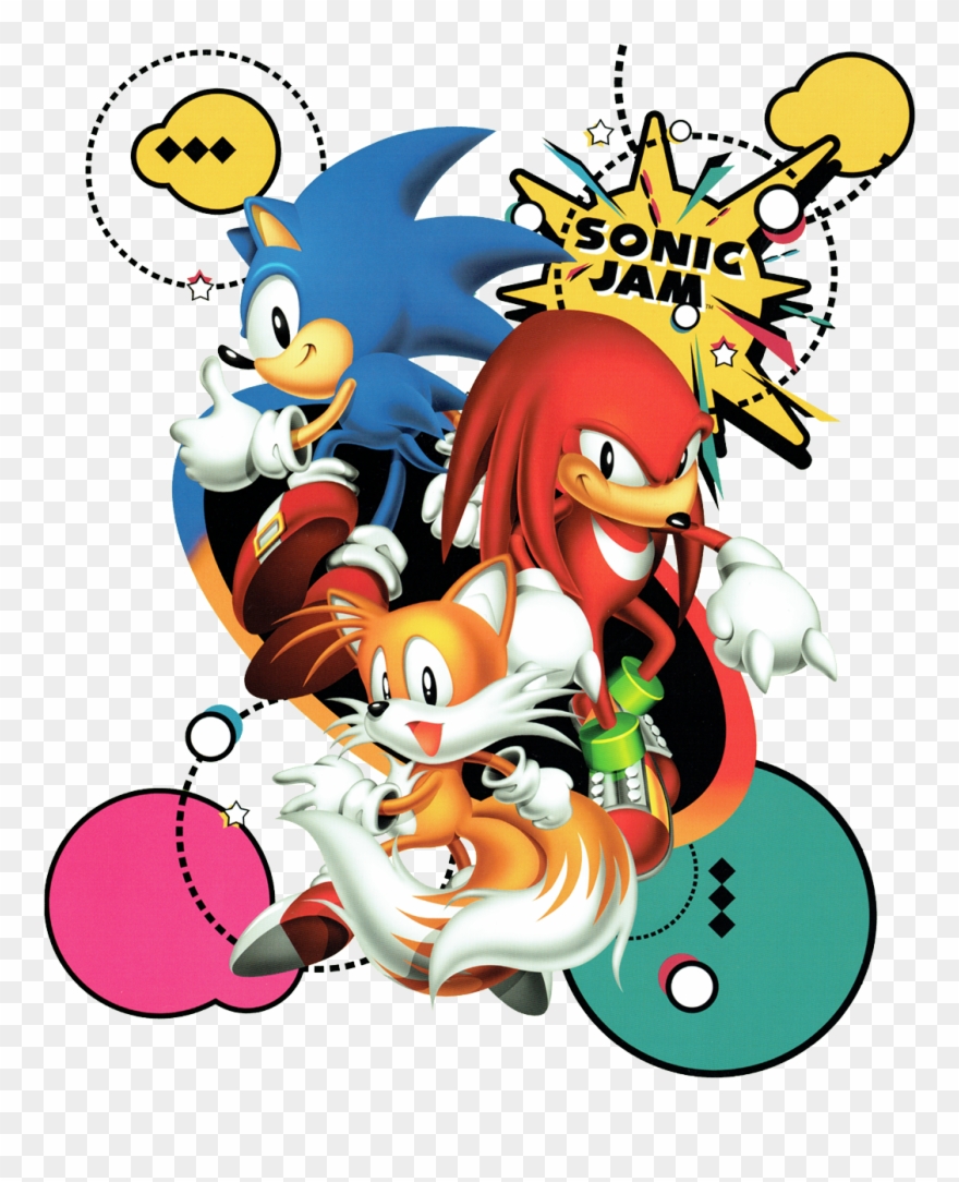 Sonic, Tails And Knuckles Promotional Clipart